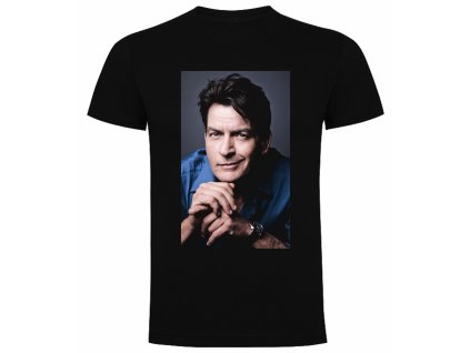 Bavlněné tričko Charlie Sheen