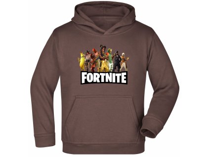 Bavlněná mikina Fornite klasik postavy