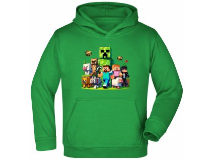 Bavlněná mikina Minecraft