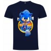 Navy tričko Ježek Sonic