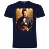 Tričko Messi Zlatý Míč Navy