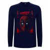 Tričko s dlouhým rukávem Deadpool & Wolverine navy