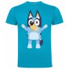Dětské bavlněné tričko s postavičkou Bluey