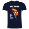 Bavlněné tričko Helloween Horror navy