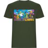 Bavlněné tričko Fornite Simpsons