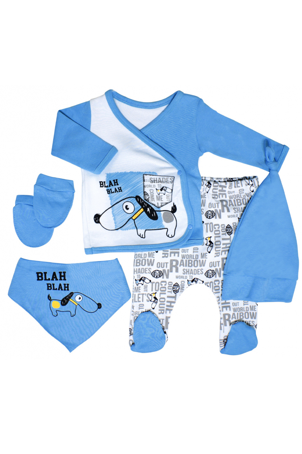 Oblečení pro miminka Blah Blah modrá