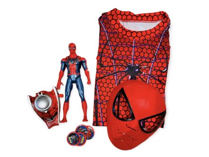 Spiderman sada s maskou a doplnkami
