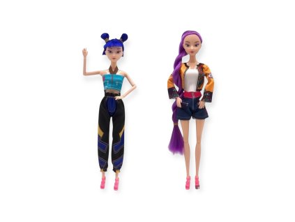 K-POP Demon Hunter bábika 30 cm – popové speváčky s ohybnými končatinami