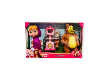 Maša a medved' sada bábik