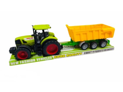 Traktor s vlečkou