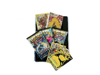 Pokémon karty v železnom púzdre 100 ks