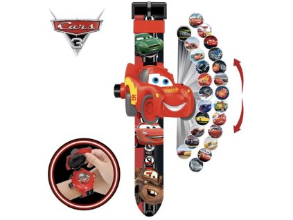 Cars McQueen digitálne hodinky s projektorom