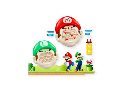 POP IT Super Mario - Prenosná herná konzola 
