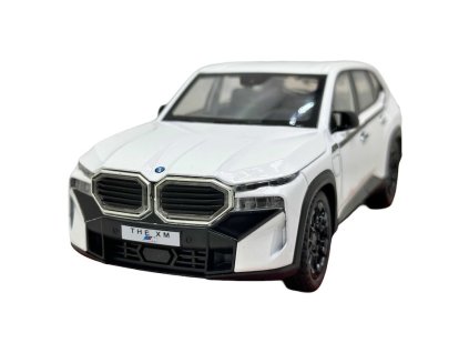 BMW XM 1:24 Kovovový model auta so svetlami, zvukom a otváracími dverami
