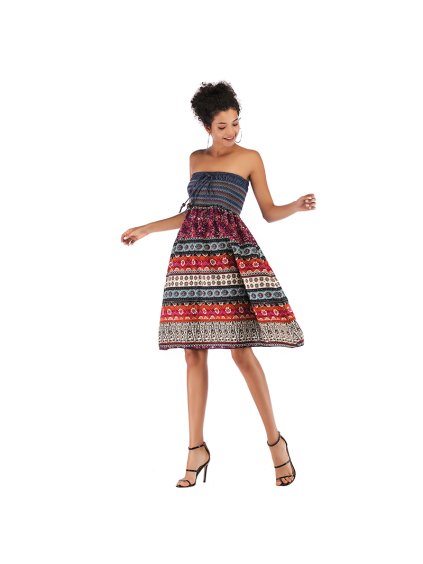 Two wearing bohemian dresses women casual dresses (1)