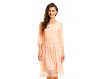 dress mayaadi hs 359 light salmon m