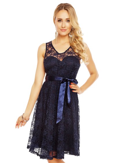 dress mayaadi hs 390 dark blue l