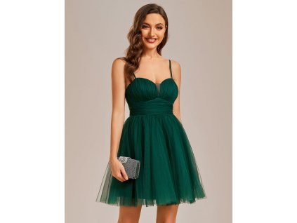 Zelené šaty kokteilky