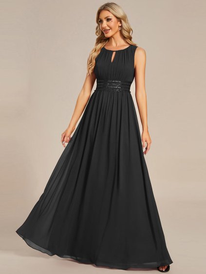 Ever Pretty černé elegantní šaty 1955 (* Velikost 9XL / 58 / 26 / 30)