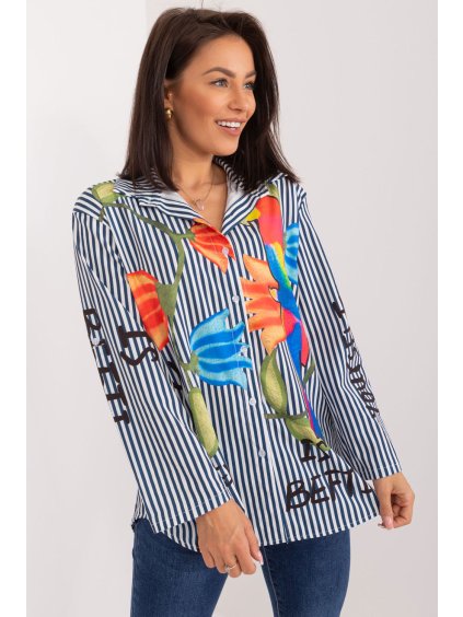 Košile s dlouhým rukávem  model 194187 Italy Moda (Velikost universal)