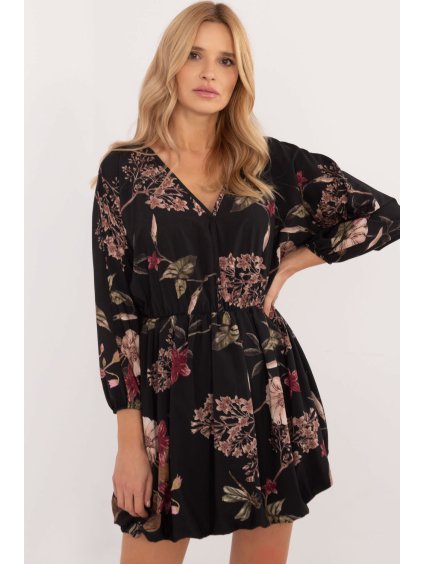 Elegantní letní šaty s dlouhými rukávy