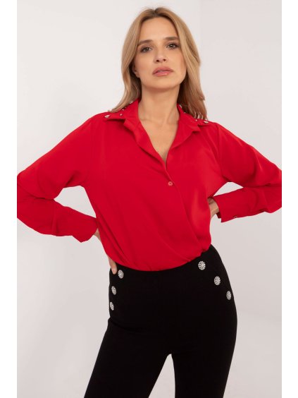 Košile s dlouhým rukávem  model 203400 Italy Moda (Velikost universal)