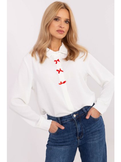 Košile s dlouhým rukávem  model 204360 Italy Moda