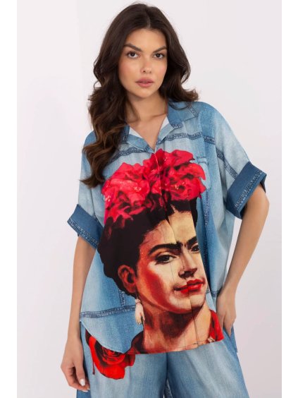 Košile s krátkým rukávem  model 210032 Italy Moda
