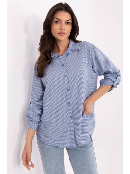 Košile s dlouhým rukávem  model 211443 Italy Moda