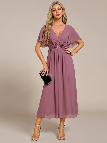 Ever Pretty šaty pro matky 2093 orchid (* Velikost 9XL / 58 / 26 / 30)