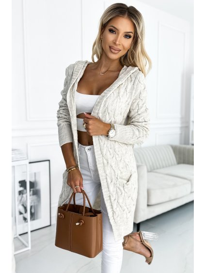 Svetr na zapínání  model 184522 Numoco