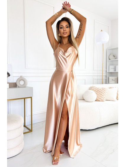 Dlouhé šaty  model 198498 Numoco (Velikost L)