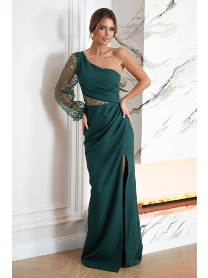 Dlouhé šaty  model 190485 Bicotone (Velikost 34)