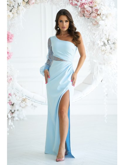 Dlouhé šaty  model 198817 Bicotone (Velikost 34)