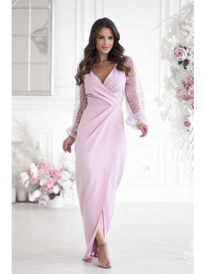 Dlouhé šaty  model 198905 Bicotone (Velikost 34)