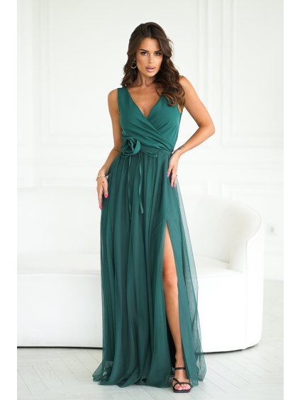 Dlouhé šaty  model 199326 Bicotone (Velikost 34)