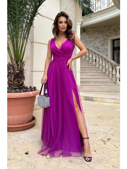 Dlouhé šaty  model 192639 Bicotone (Velikost 34)