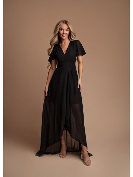 Společenské šaty s rozparkem 1413