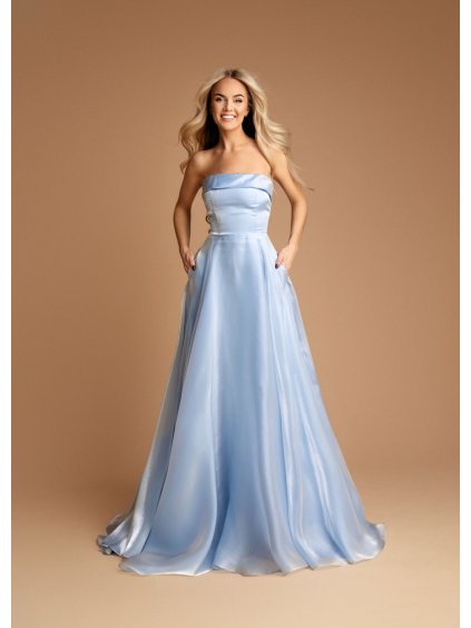 dlouhé šaty s kapsami