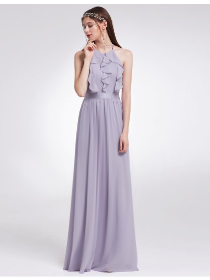 Fialové šaty Ever Pretty 7201 (* Velikost 4XL / 48 / 16 / 20)