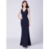 Dámské elegantní dlouhé šaty Ever Pretty 7480 (* Velikost XXL / 44 / 12 / 16)