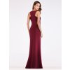 Ever Pretty vínové dlouhé šaty 7522 (* Velikost M / 38 / 06 / 10)