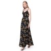 Ever Pretty dlouhé letní šaty s květy 7032 (* Velikost 4XL / 48 / 16 / 20)