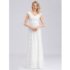 Ever Pretty luxusní bílé šaty 0865 (* Velikost S / 36 / 04 / 08)