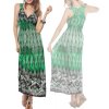A Letní šaty zelené s s krajkou na pláž či k moři OH447 (* Velikost XS / 34 / 04 / 06)