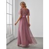 Ever Pretty plesové šaty orchyd 0904 (* Velikost 7XL / 54 / 22 / 26)