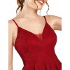 Ever Pretty šaty do tanečních mini červené 3124 (* Velikost 4XL / 48 / 16 / 20)