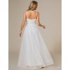 Ever Pretty bílé svatební šaty 023w zdobené (* Velikost XXL / 44 / 12 / 16)