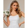 Ever Pretty bílé svatební šaty 023w zdobené (* Velikost XXL / 44 / 12 / 16)