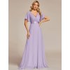Ever Pretty plesové šaty světle fialové 9890 (* Velikost 9XL / 58 / 26 / 30)